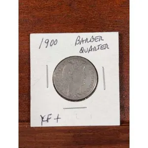 1900 Barber Quarter XF+