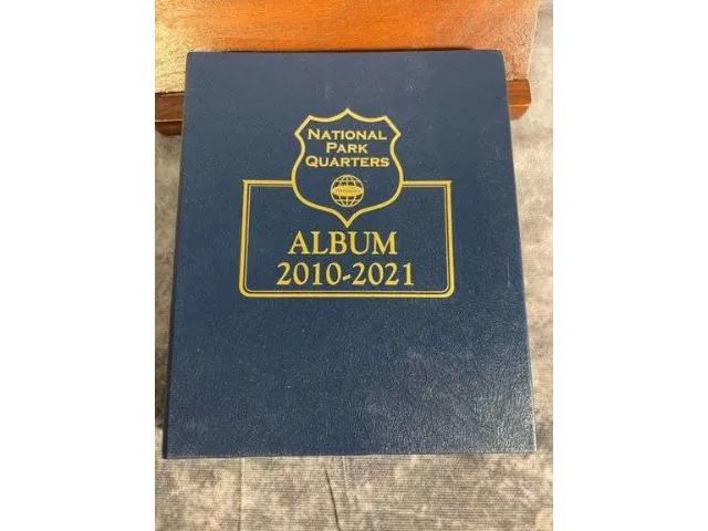 56 National Park Quarters In Album BU