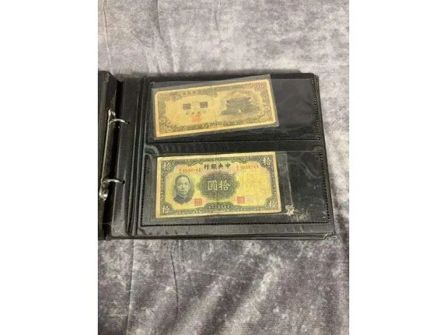 Lot Of 42 World Notes In Album