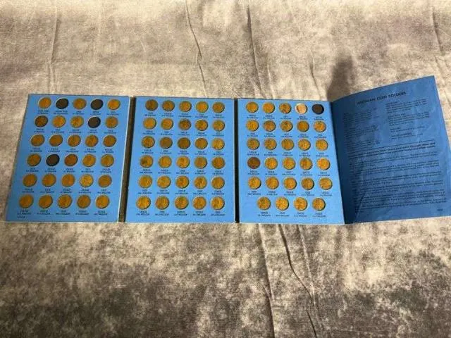 Partial Set Of Lincoln Cents 1909VDB To 1940S Including Semi Key Dates