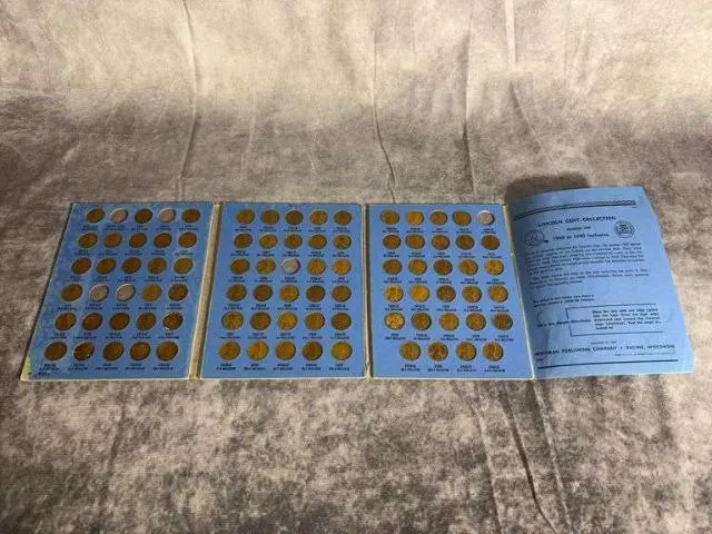 Partial Set Of Lincoln Cents 1909VDB To 1940S Including Semi Key Dates