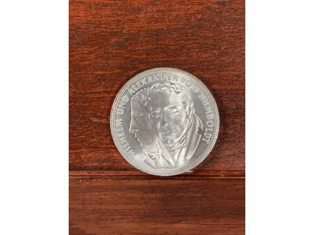 1967 F Germany Silver 5 Mark BU