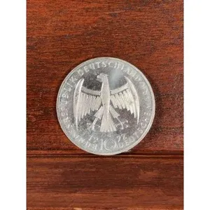 1992 G German Silver 10 Mark BU