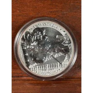 2021 Germany 1 Oz. .9999 Silver 5 Mark BU