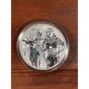 2023 Germany 1 Oz. .9999 Silver 5 Mark ELK BU