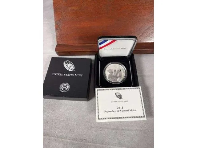 2011 US Mint September 11th 1 Oz. Silver National Medal