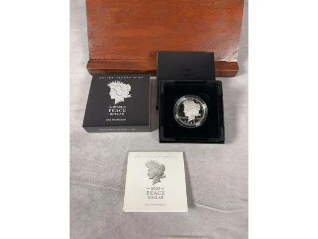 2023 S Peace Dollar In Holder PF