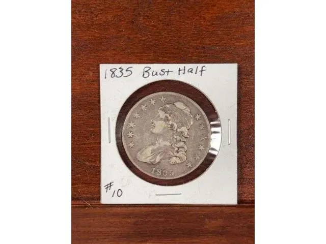 1835 Bust Half VF