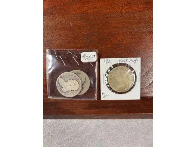 Lot Of 3 Bust Halves