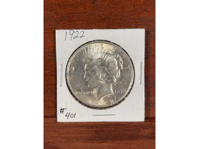 1922 Peace Dollar BU