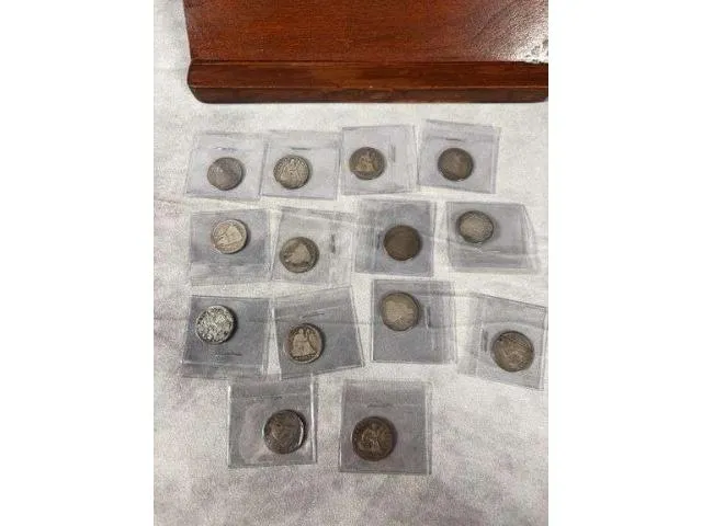 Lot Of 14 Seated Quarters