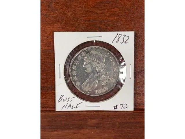 1832 Bust Half VF+