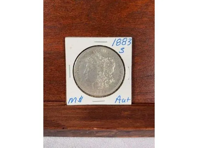 1883 S Morgan Dollar AU+ PL