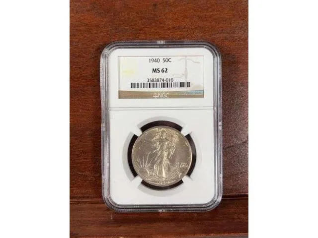 1940 Walking Liberty Half NGC MS 62