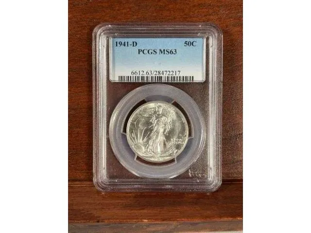 1941D Walking Liberty Half PCGS MS63