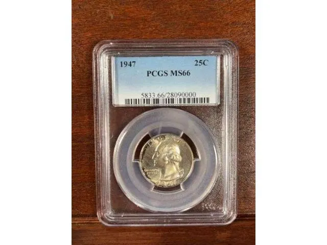 1947 Washing Quarter PCGS MS 66