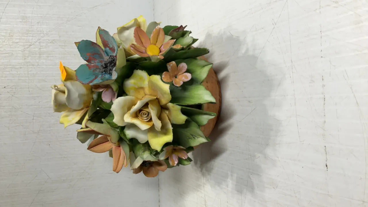 Spring Flowers of Capodimonte Decoration