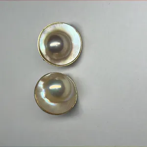 Earrings w/ 14K Band, 15 Gram