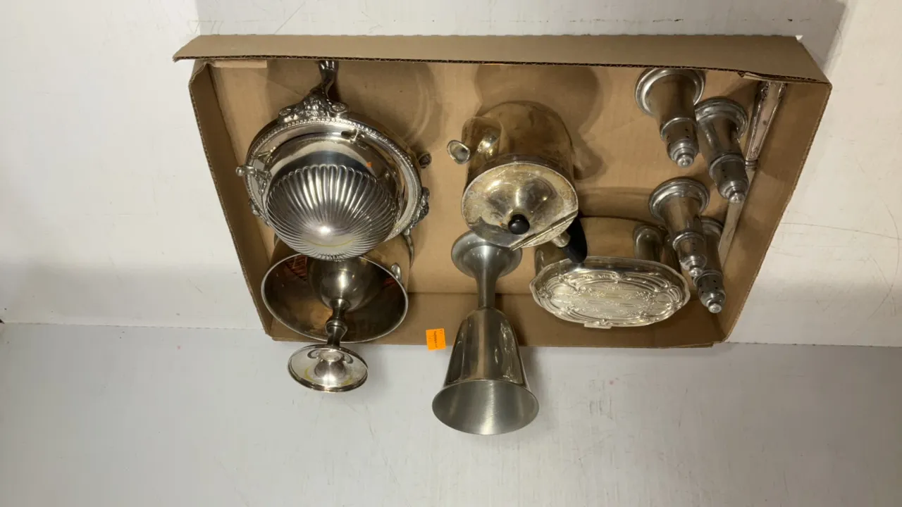 Assorted Silverplated Kitchenware