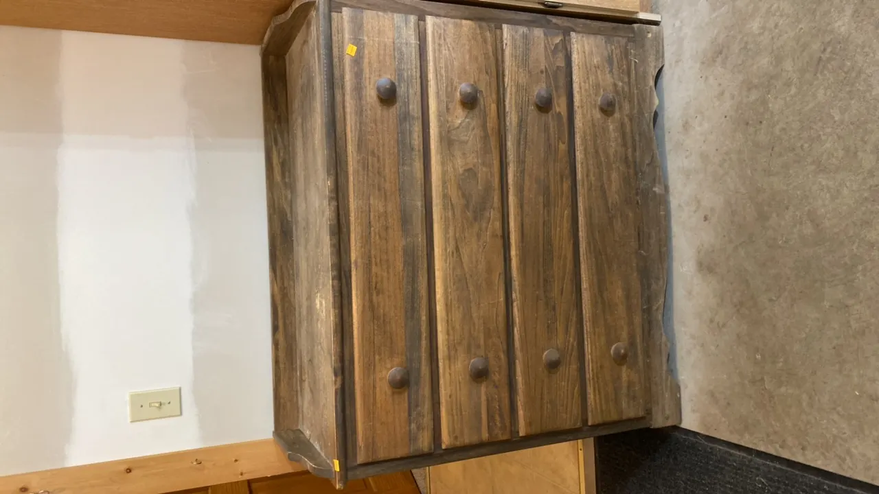 Primitive Wooden Chest of Drawers