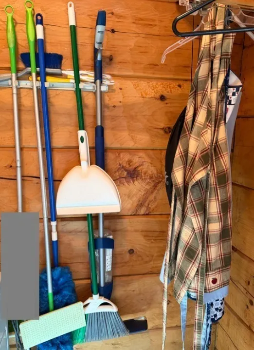 Broom, Mops, Dustpan, Aprons