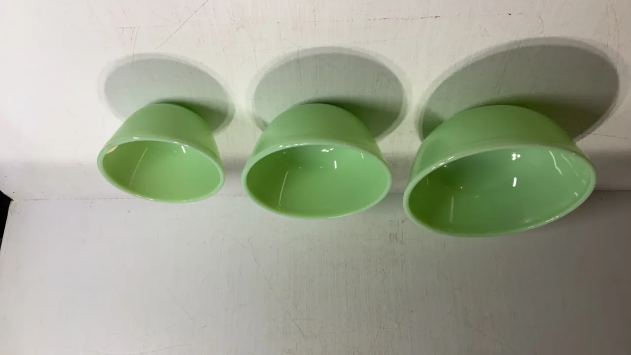 McKee Jadite Mixing Bowl Set