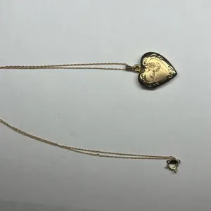 14K Gold Necklace & Pendant, 3.4 Gram