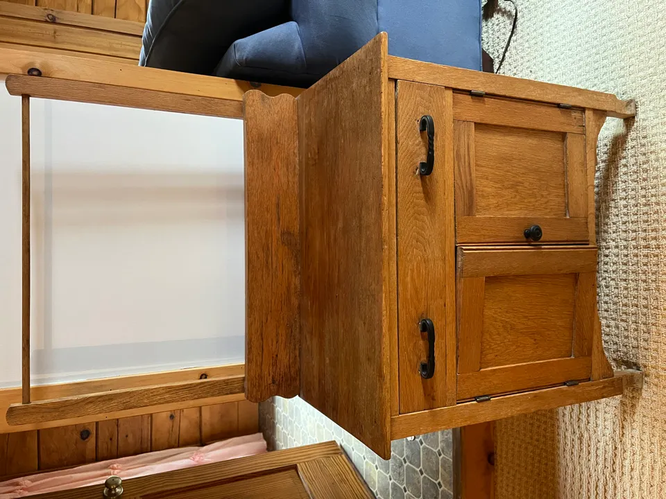 Antique Oak Washstand