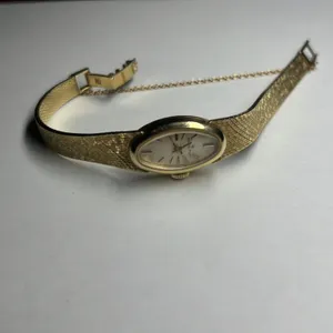 14K Hamilton Gold Watch w/ 14K Band, 26.7 Gram