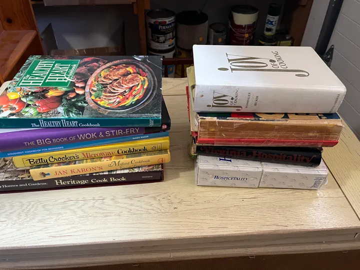 Assorted Cookbooks