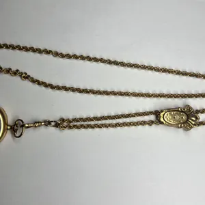 Ariston USA 17 Jewel Pocket Watch w/ Chain