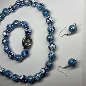 Brighton Bracelet Watch, Beaded Necklace, Earrings