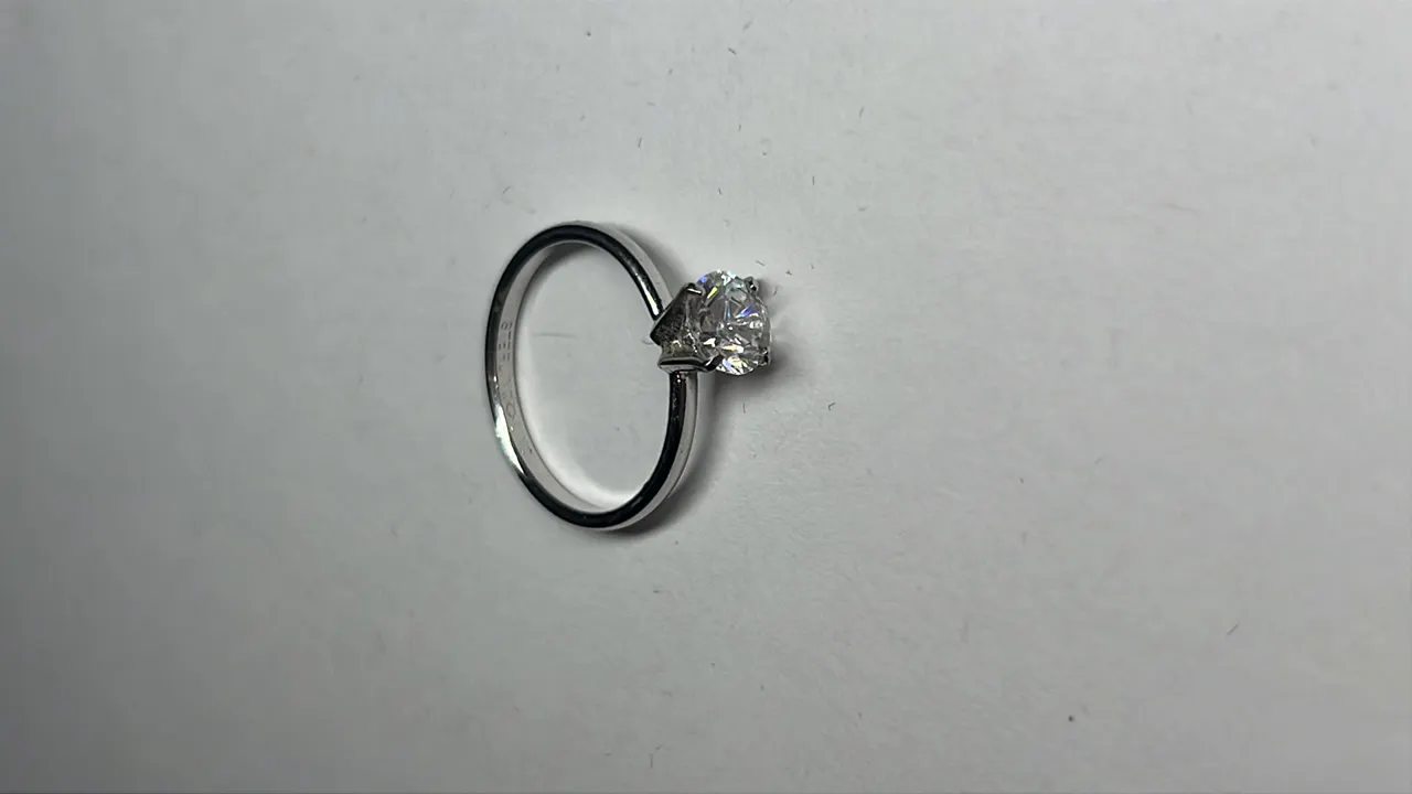 Sterling Lind Ring, Size 8, 2.3 Gram