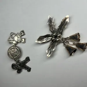 2 Sterling Pins, 28.7 Gram