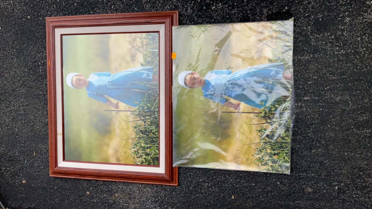 2 Amish Girl Prints (One in Frame)
