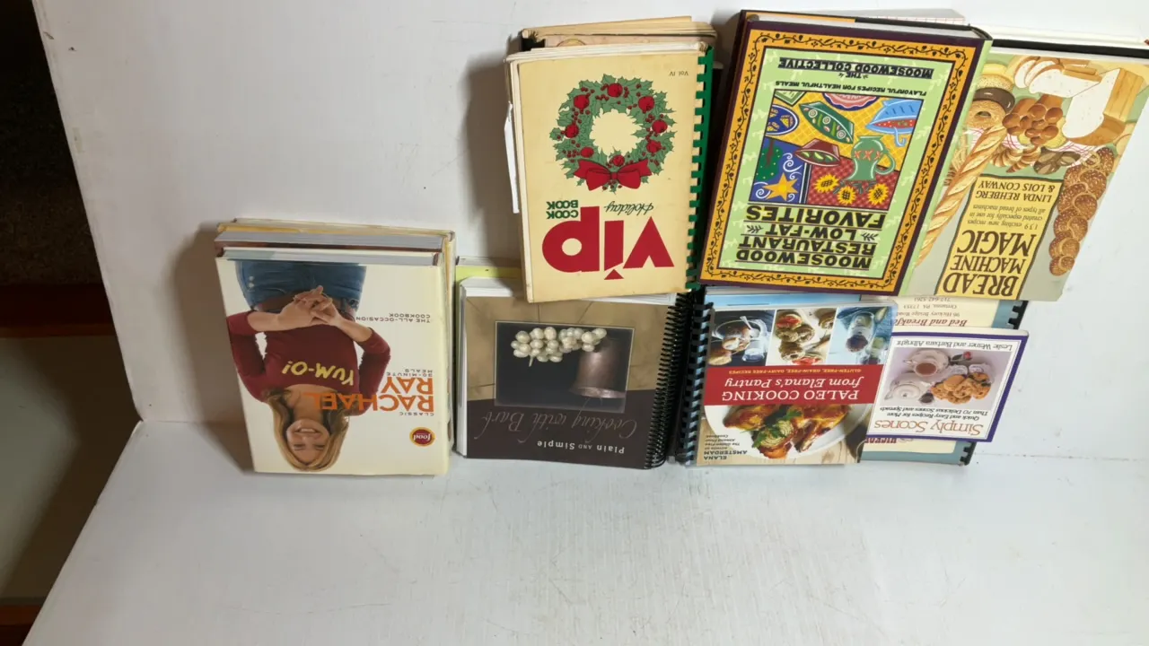 Assortment of Cookbooks