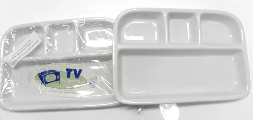 BRET BORTNER CHINA TV DINNING PLATE