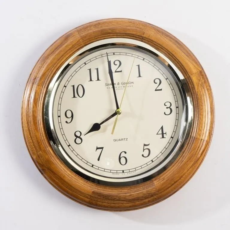 SOSKIN & GORDON CANADA WALL CLOCK 2/3