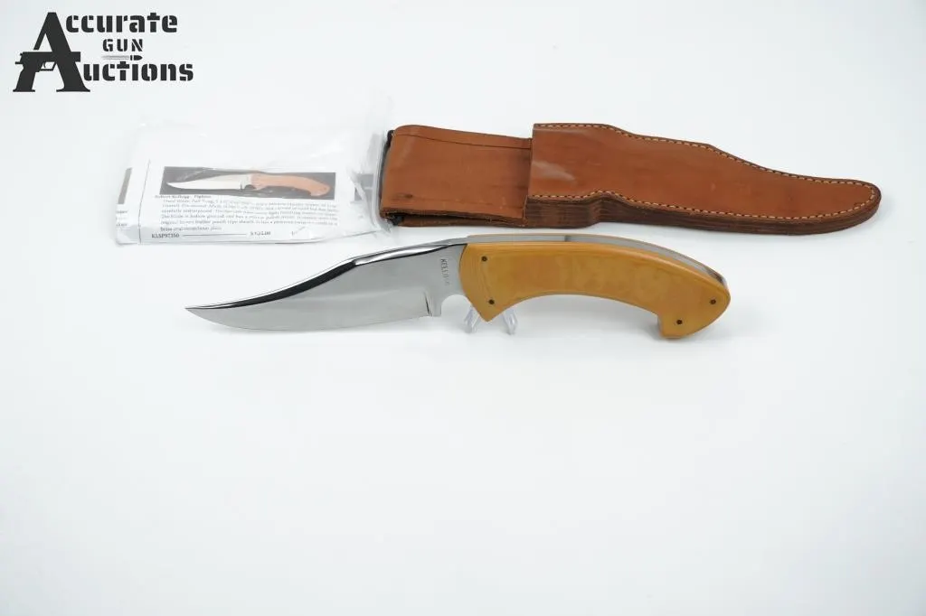 Kellogg Customer Fighter Knife W/ Sheath