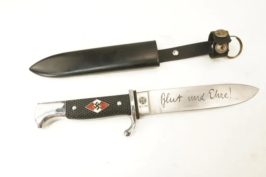 Nazi Hitler Youth knife / Nazi dagger/sheath