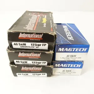 Mixed Brands 250 Rounds .40 S&W
