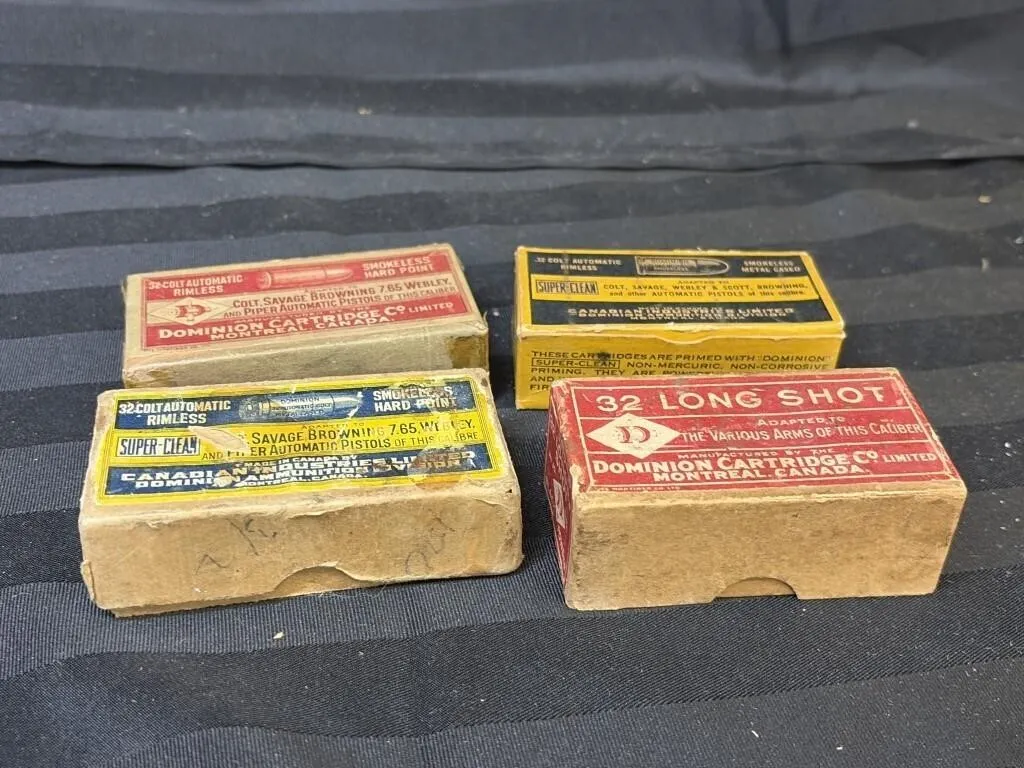 Vintage Pistol Ammunition.32