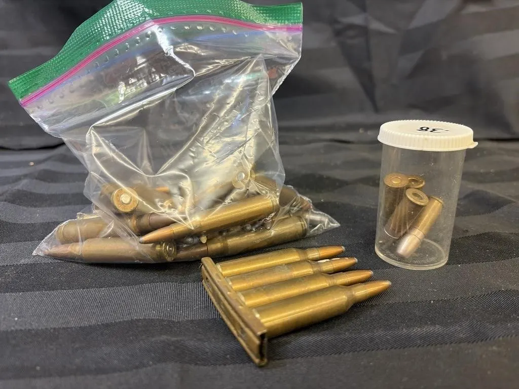 1.25 lbs Of Assorted Cartridges.284 Win, .30-30