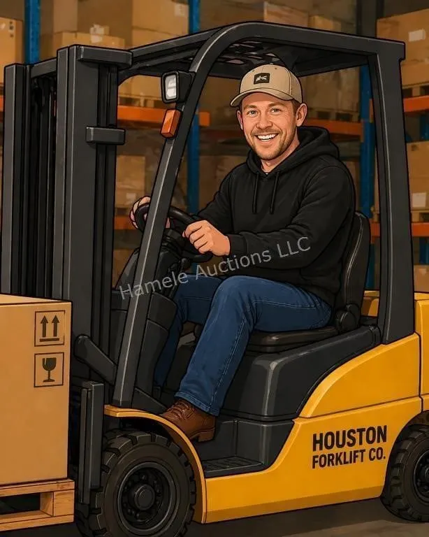 A Forklift will be available to help with loading