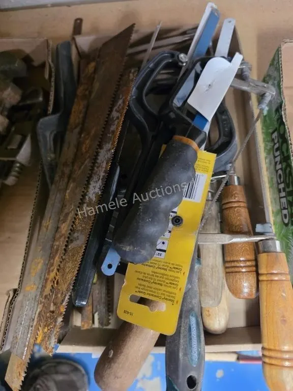 Assorted saws