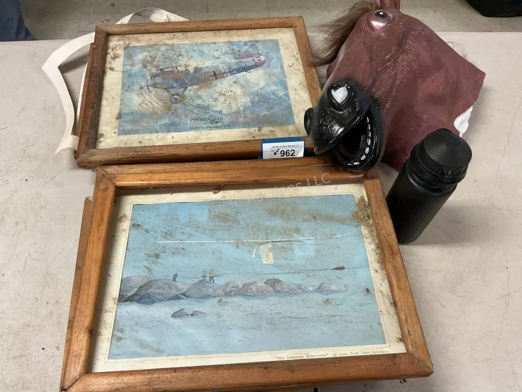 Group Aircraft Pictures, Hose mask, etc.