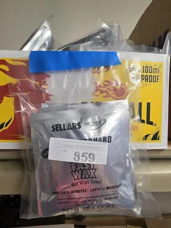 Box of fast wax