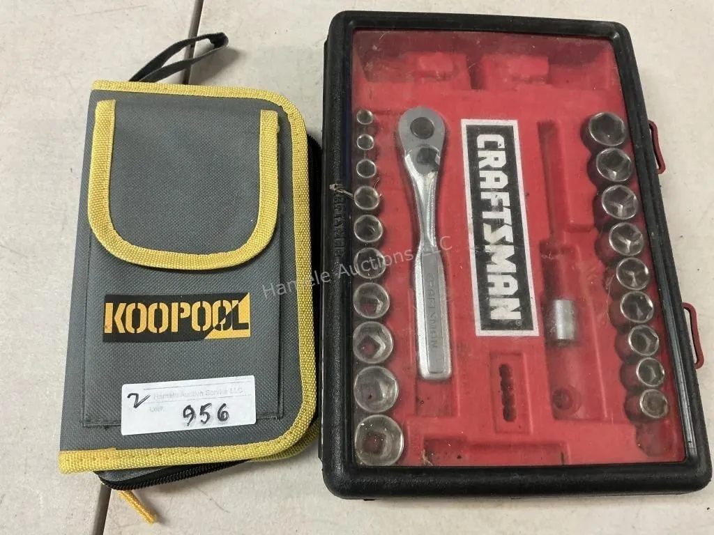 2 Items - Socket Wrenches & Other