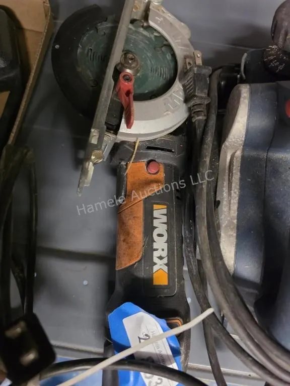 Worxs mini saw and electric planer