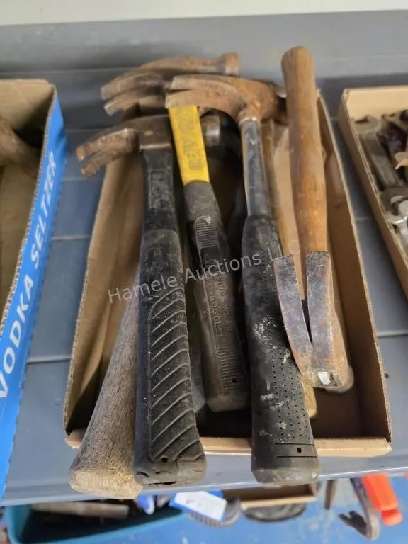 Assorted hammers